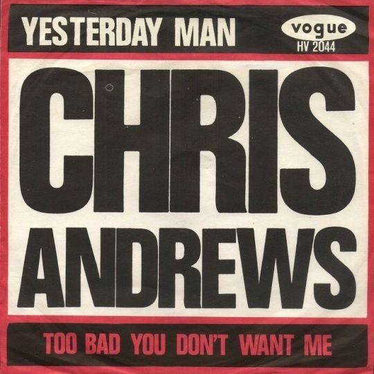Chris Andrews — Yesterday man